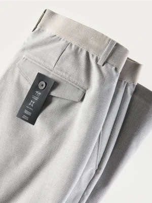 Reserved - Spodnie chino slim fit - szary