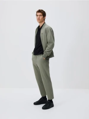 Reserved - Spodnie chino slim fit - szary