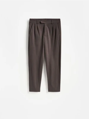 Reserved - Spodnie chino slim - zielony