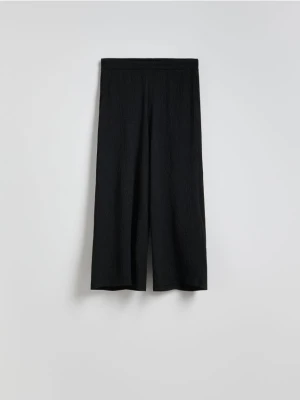 Reserved - Spodnie culotte - czarny