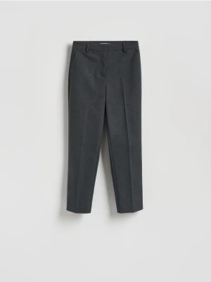 Reserved - Spodnie cygaretki - szary