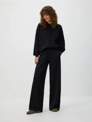 Reserved - Spodnie dresowe - czarny