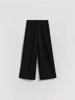 Reserved - Spodnie dresowe - czarny