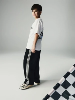 Reserved - Spodnie dresowe - czarny