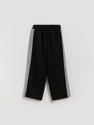 Reserved - Spodnie dresowe - czarny