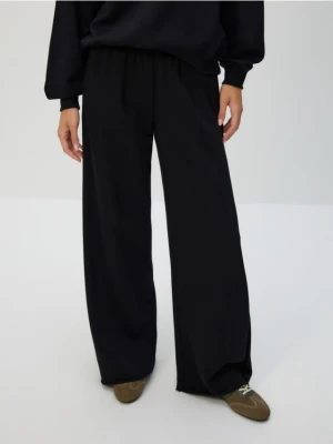 Reserved - Spodnie dresowe - czarny