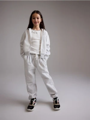 Reserved - Spodnie dresowe - jasnoszary