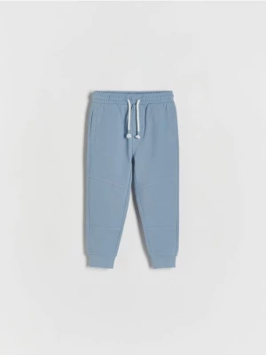 Reserved - Spodnie dresowe jogger - niebieski