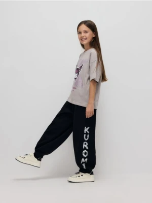 Reserved - Spodnie dresowe Kuromi - czarny