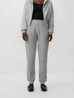 Reserved - Spodnie dresowe long leg - jasnoszary