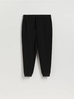 Reserved - Spodnie dresowe regular fit - czarny