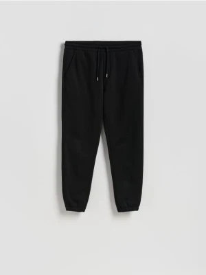 Reserved - Spodnie dresowe regular fit - czarny