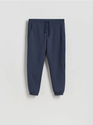 Reserved - Spodnie dresowe regular fit - granatowy