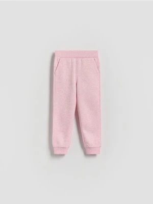 Reserved - Spodnie dresowe - różowy