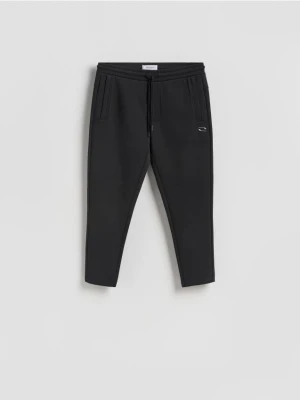 Reserved - Spodnie dresowe slim - czarny