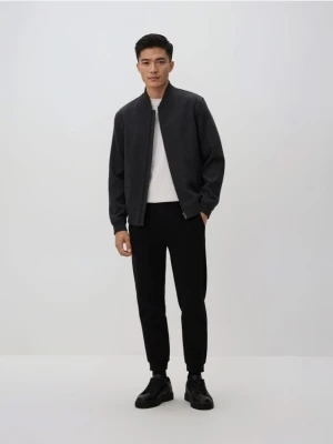 Reserved - Spodnie dresowe slim fit - czarny