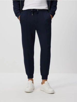 Reserved - Spodnie dresowe slim fit - granatowy