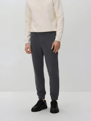 Reserved - Spodnie dresowe slim fit - szary