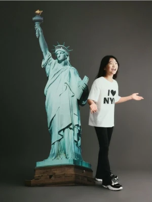 Reserved - Spodnie flare z rozcięciami - czarny