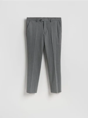 Reserved - Spodnie garniturowe slim fit - ciemnoszary