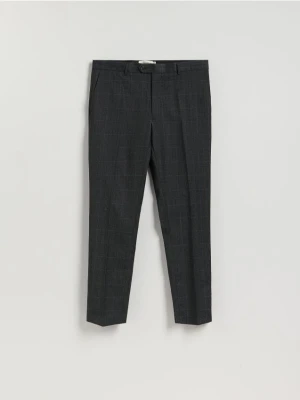Reserved - Spodnie garniturowe z domieszką wełny - wielobarwny