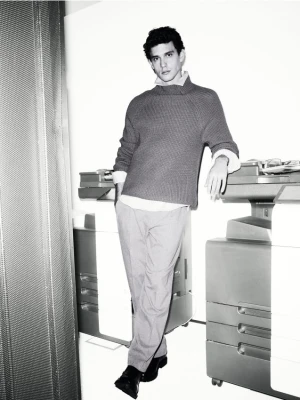 Reserved - Spodnie garniturowe z kantem - ciemnoszary