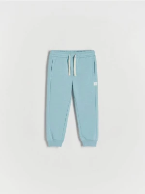 Reserved - Spodnie jogger - niebieski