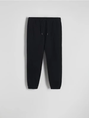 Reserved - Spodnie jogger slim - czarny