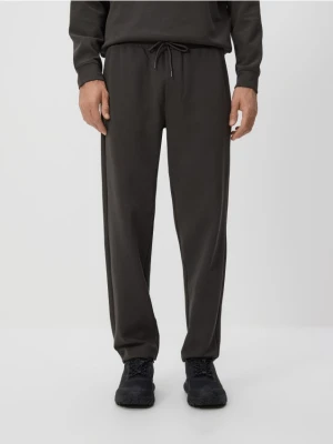 Reserved - Spodnie jogger straight - ciemnoszary