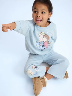 Reserved - Spodnie Kraina Lodu - granatowy