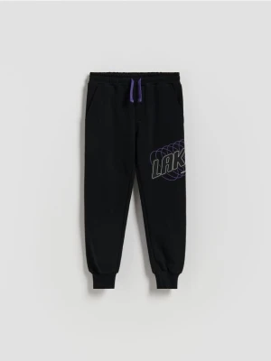 Reserved - Spodnie Los Angeles Lakers NBA - czarny