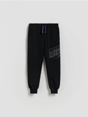 Reserved - Spodnie Los Angeles Lakers NBA - czarny