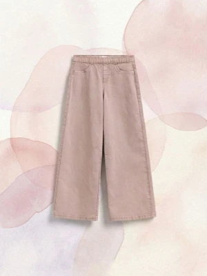 Reserved - Spodnie na gumce - brudny róż