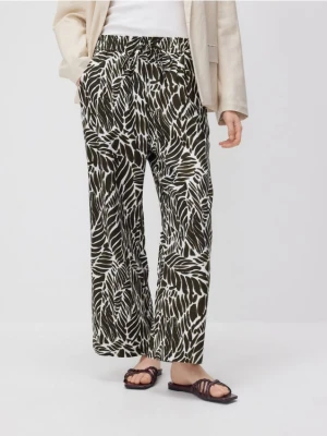 Reserved - Spodnie palazzo - wielobarwny