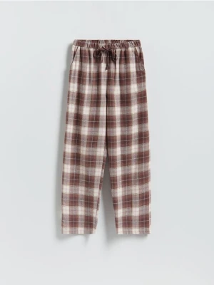 Reserved - Spodnie piżamowe - brązowy