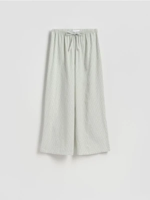 Reserved - Spodnie piżamowe - jasny zielony