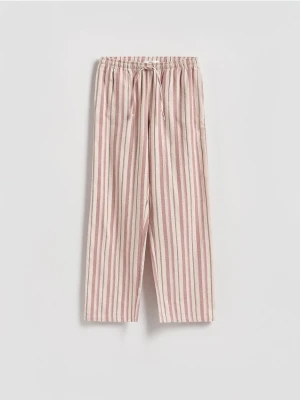 Reserved - Spodnie piżamowe - pastelowy róż