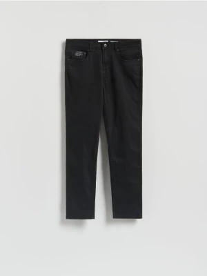 Reserved - Spodnie Slim fit - czarny