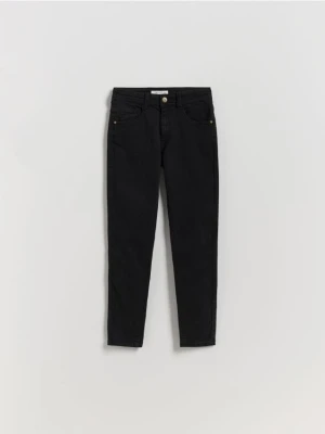 Reserved - Spodnie Slim fit - czarny