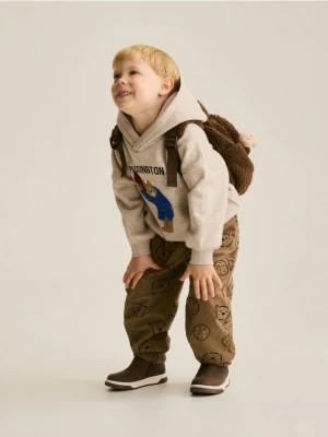 Reserved - Spodnie sztruksowe - brązowy