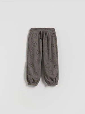 Reserved - Spodnie sztruksowe - ciemnoszary