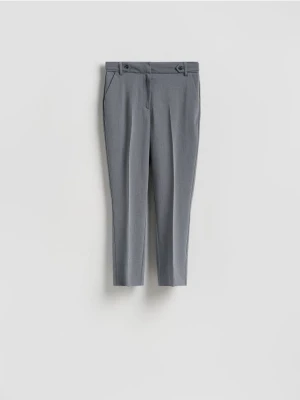 Reserved - Spodnie w kant - ciemnoszary