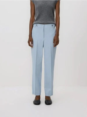 Reserved - Spodnie w kant - jasnoniebieski