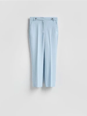 Reserved - Spodnie w kant - jasnoniebieski