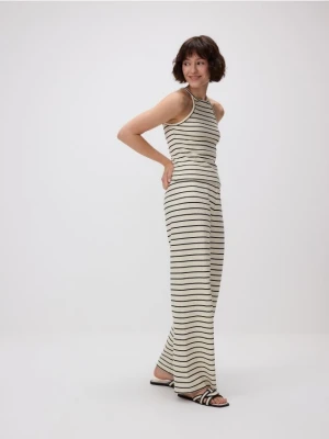 Reserved - Spodnie w paski - wielobarwny