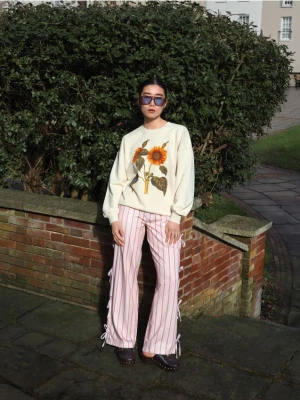 Reserved - Spodnie w paski - wielobarwny