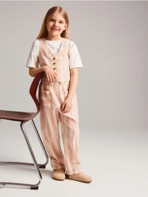 Reserved - Spodnie w paski - wielobarwny