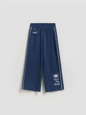 Reserved - Spodnie z breloczkiem Lilo i Stitch - granatowy