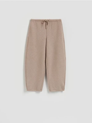 Reserved - Spodnie z dodatkiem wiskozy - brązowy