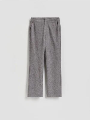 Reserved - Spodnie z dodatkiem wiskozy - jasnoszary